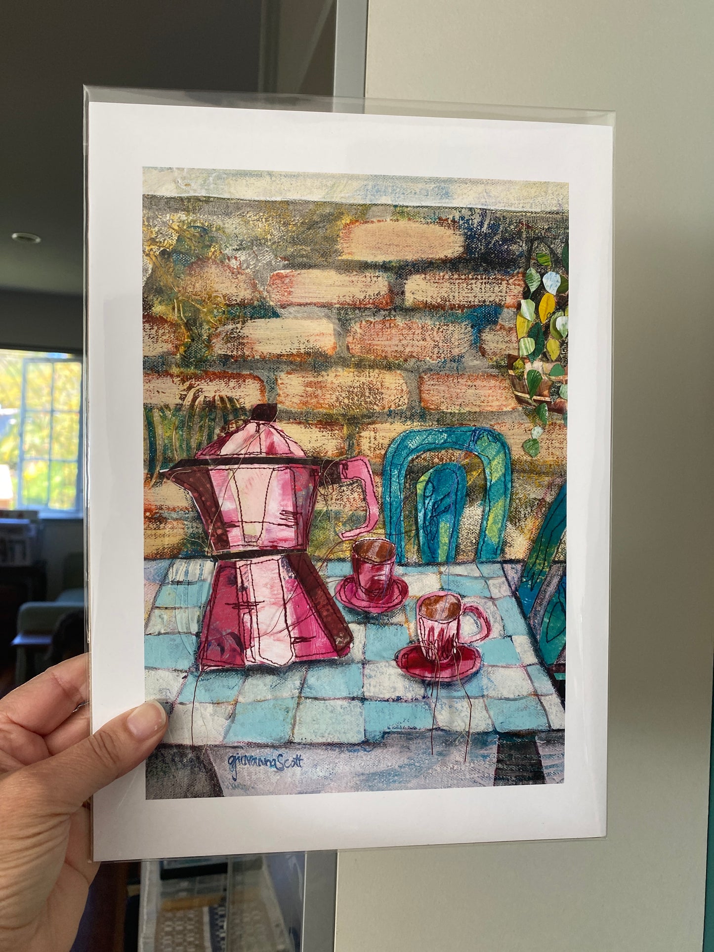 The Coffee's Hot – Fine Art Print