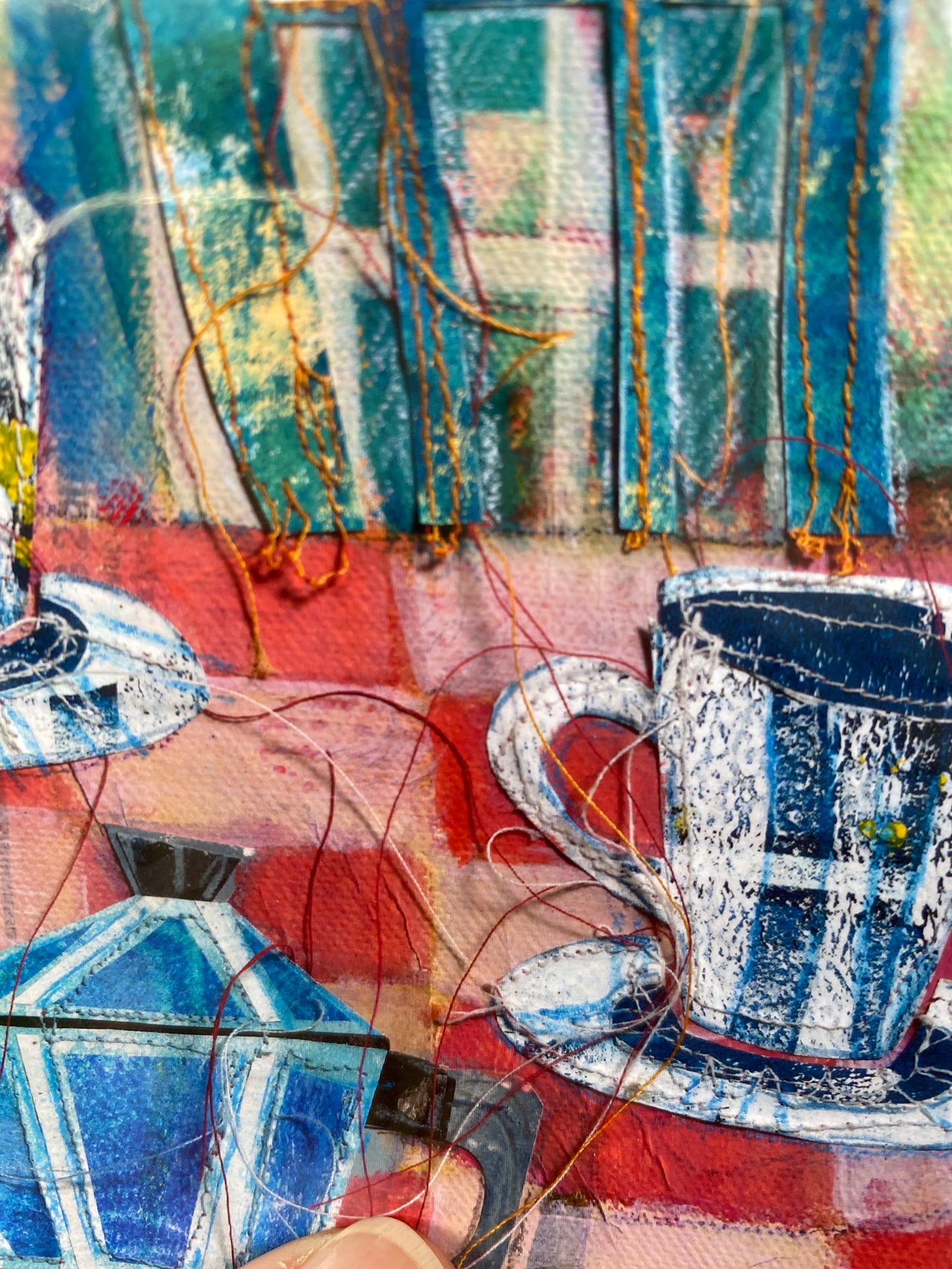 At My Table for Two – Fine Art Print