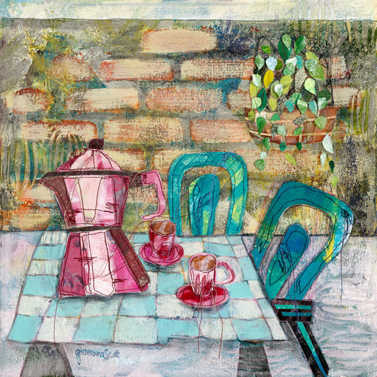 Fine Art Print THE COFFEE'S HOT