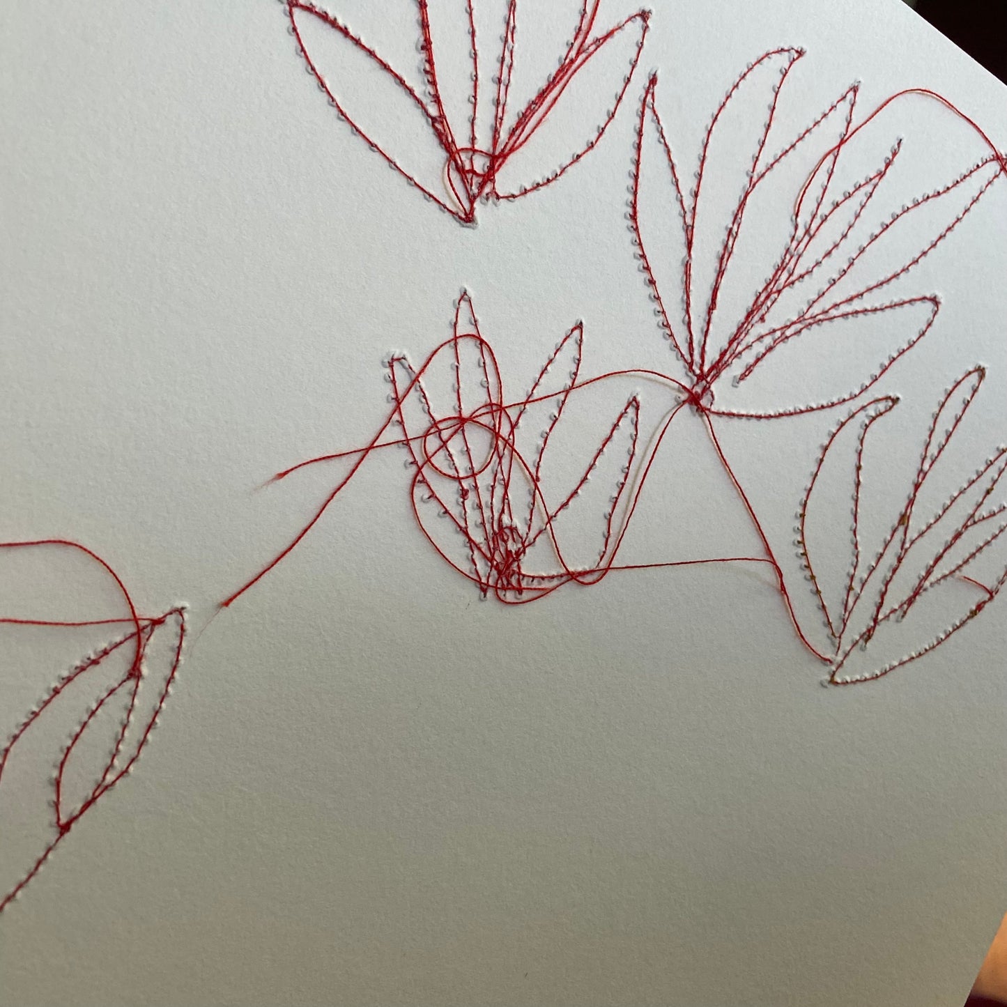 StitchPrint – “Magnolias” (Hand-Finished Print)