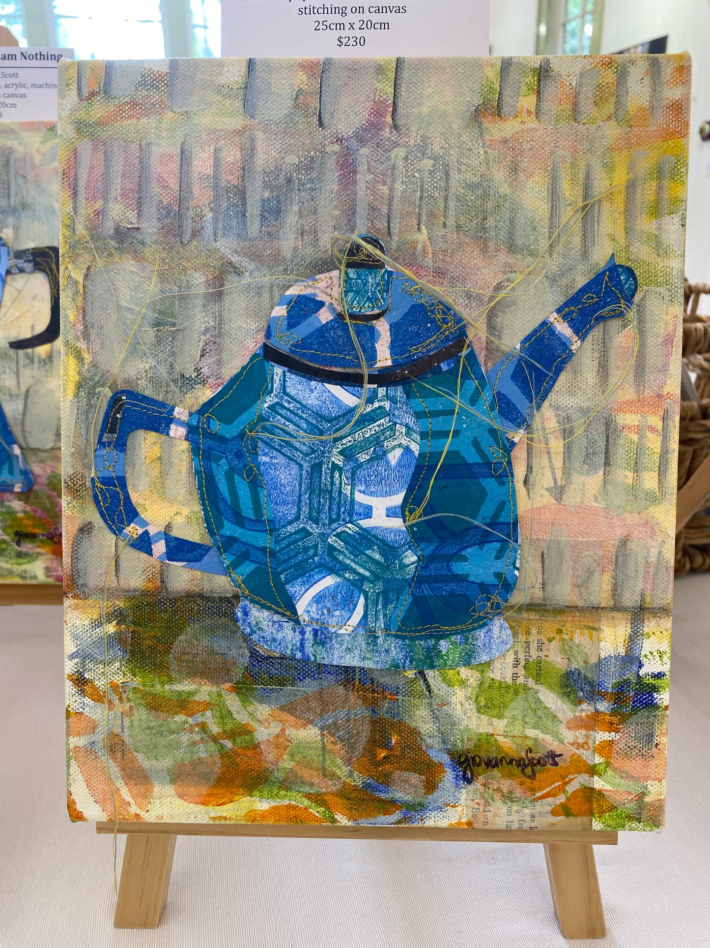 I'm a Little Teapot - framed - 20x25cm