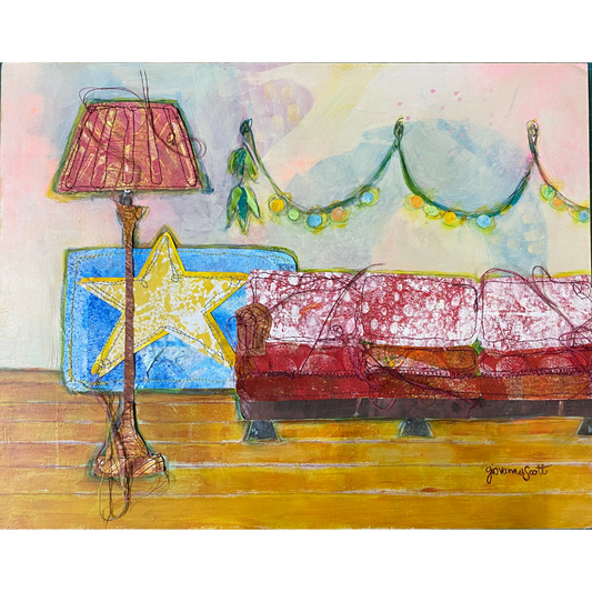 RaRa Superstar - framed - 35x28cm