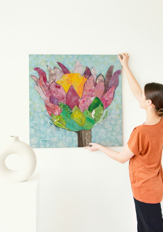 Fine Art Print THE QUEEN PROTEA