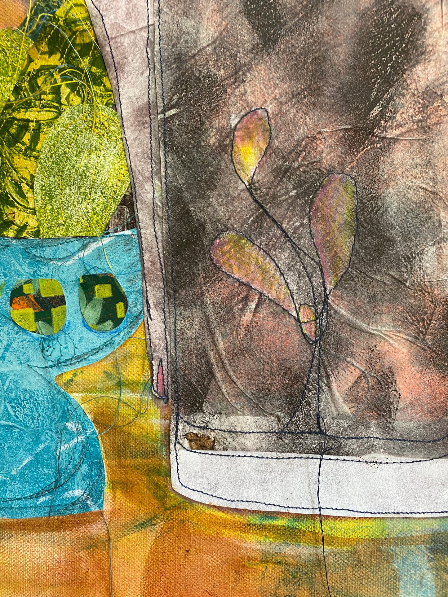 The Amber Room - unframed - 76cm x 76cm