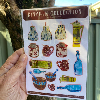 Vinyl Sticker Sheet A6 BUNDLE – Art-Inspired Designs
