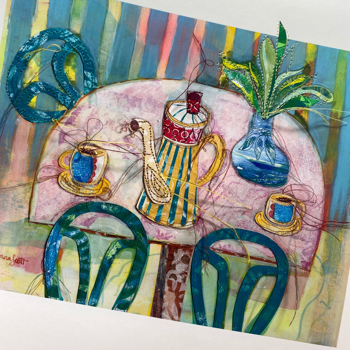 StitchPrint – “We Should Do This More Often” (Hand-Finished Print)