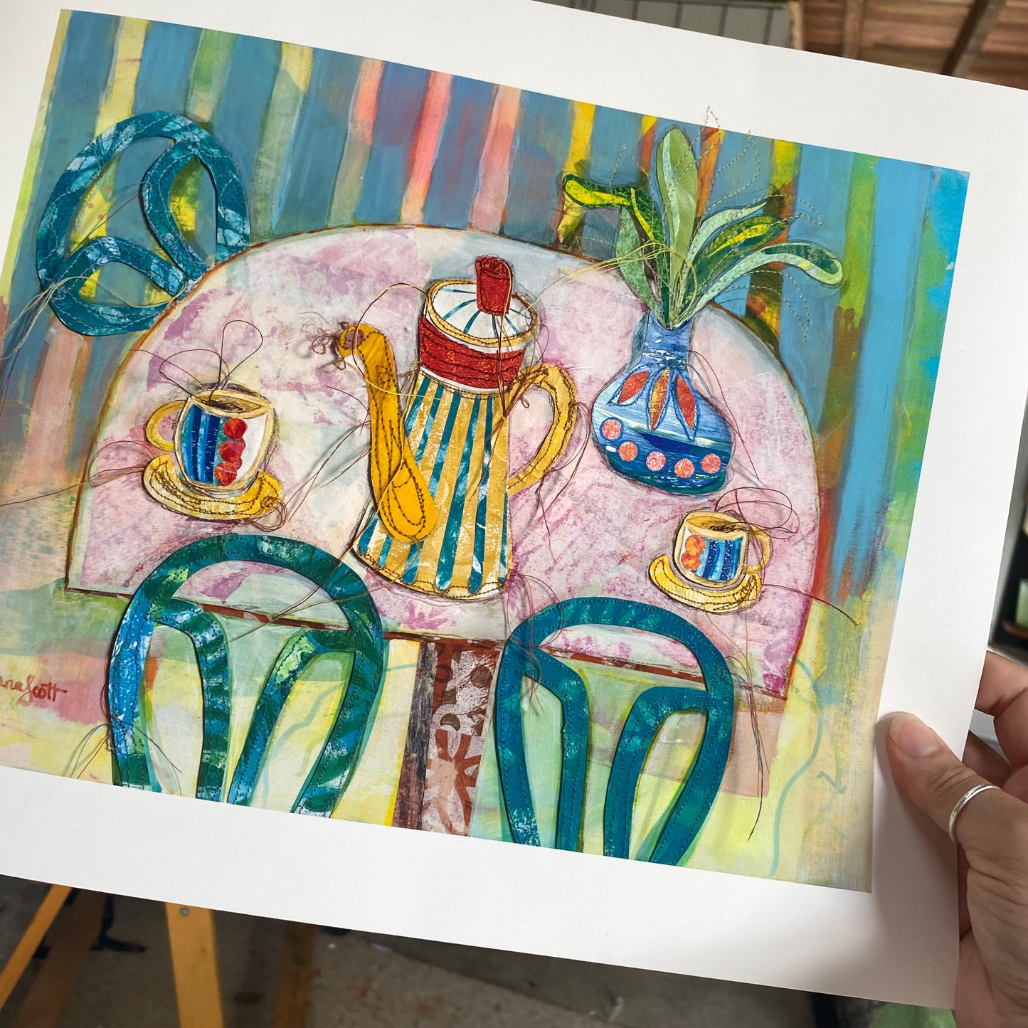 StitchPrint – “We Should Do This More Often” (Hand-Finished Print)