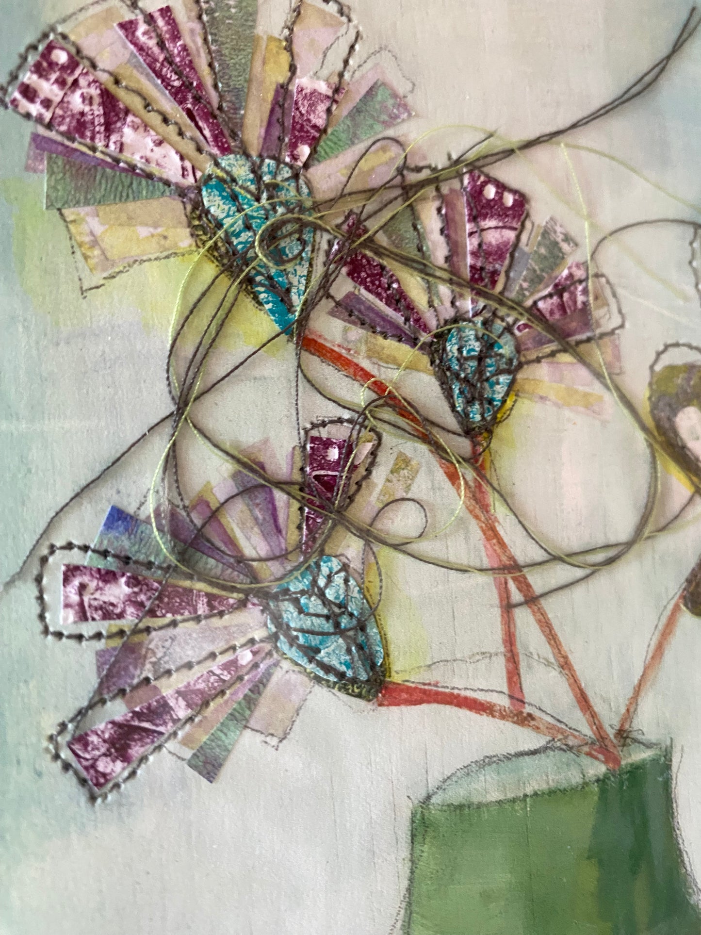 StitchPrint – “Sunroom” (Hand-Finished Print)