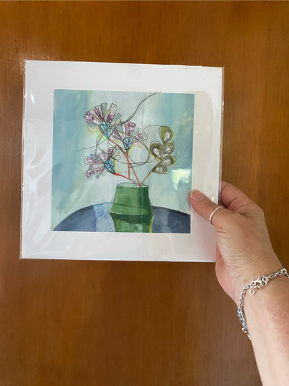 StitchPrint – “Sunroom” (Hand-Finished Print)