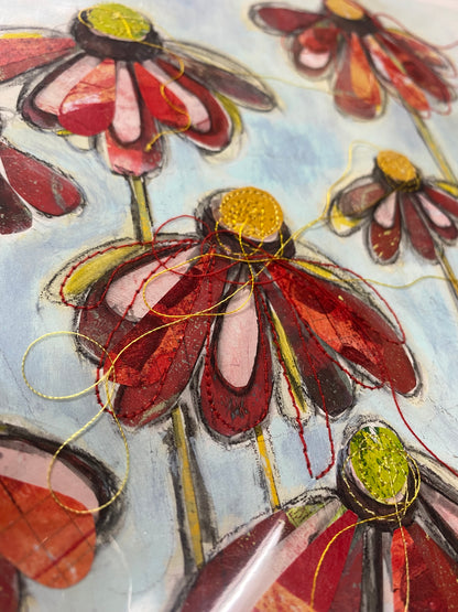StitchPrint – “Petals” (Hand-Finished Print)