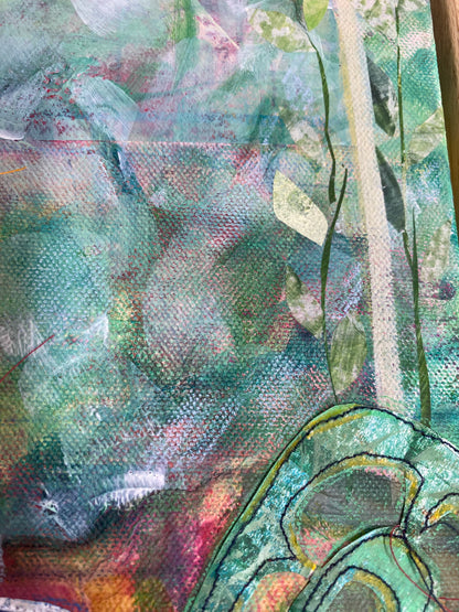 At My Table (For Two) - Framed - 25cm x 30cm