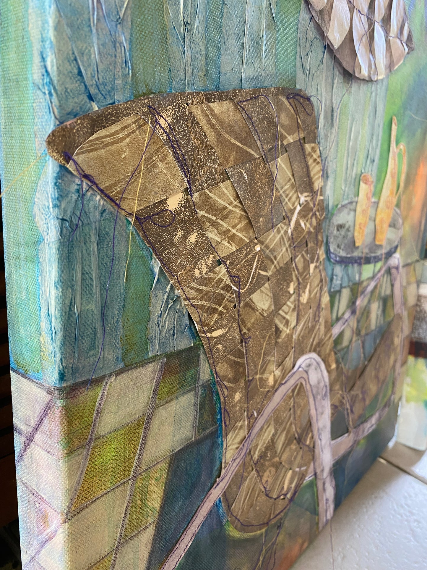 Nights Stronger than the Moon - unframed - 50cm x 60cm