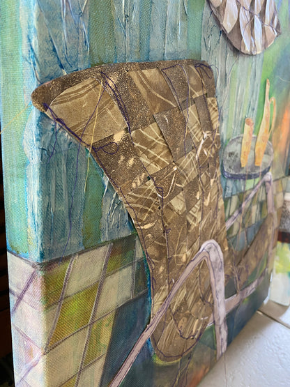 Nights Stronger than the Moon - unframed - 50cm x 60cm