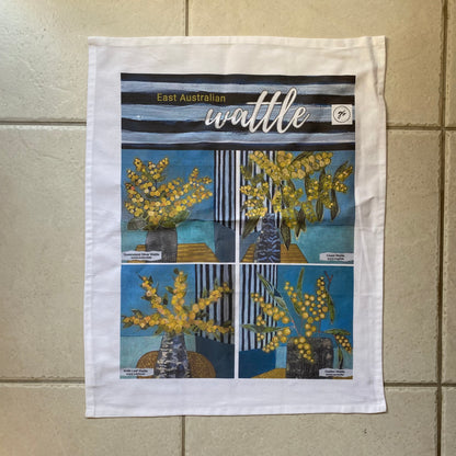 Art Tea Towel - Wattle of East Australia