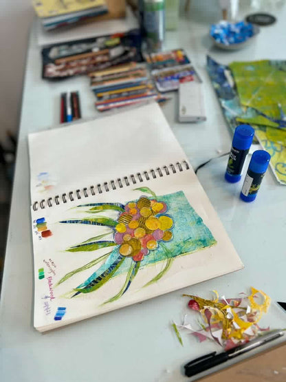 Wattle Day Mini Collage Workshop