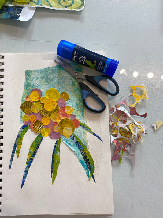 Wattle Day Mini Collage Workshop