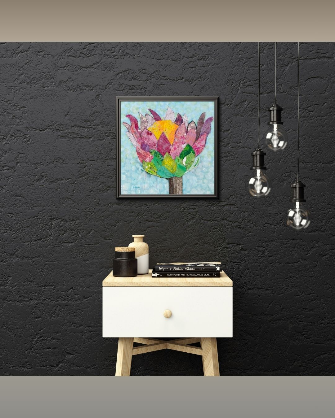 Fine Art Print THE QUEEN PROTEA