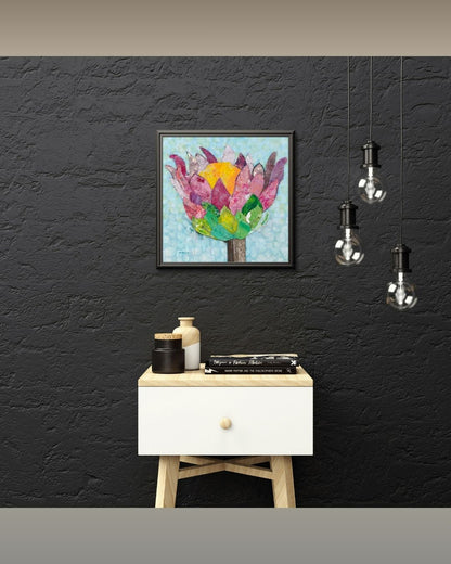 Fine Art Print THE QUEEN PROTEA