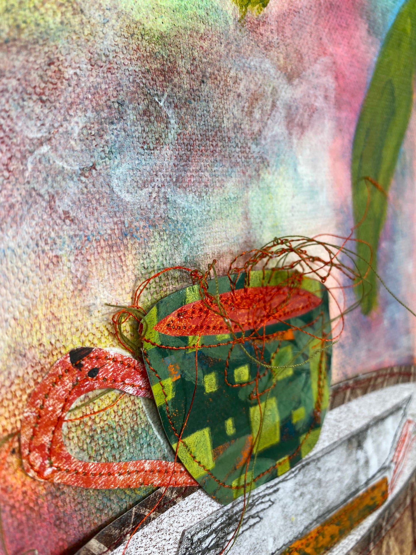 Softly through the Window - unframed - 76cm x 76cm