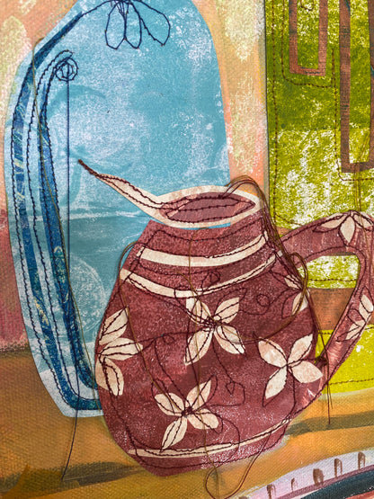 Sun came Early one Morning - unframed - 76cm x 76cm