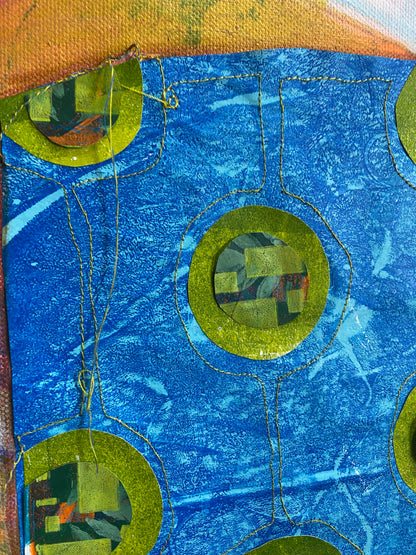 The Amber Room - unframed - 76cm x 76cm