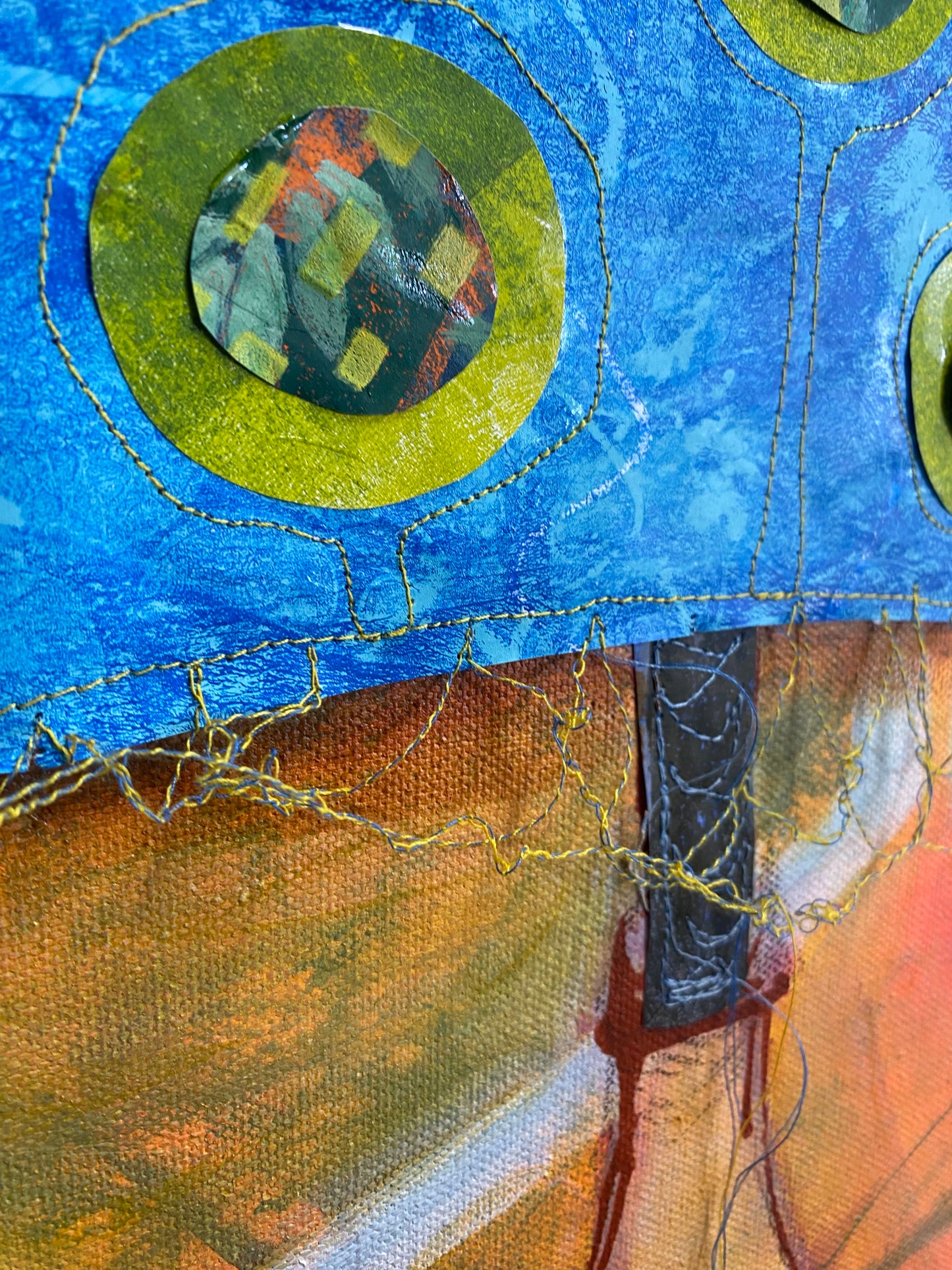 The Amber Room - unframed - 76cm x 76cm
