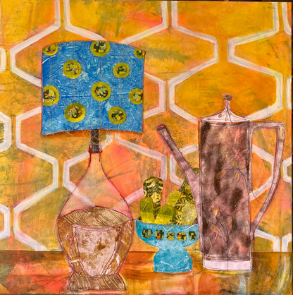 The Amber Room - unframed - 76cm x 76cm